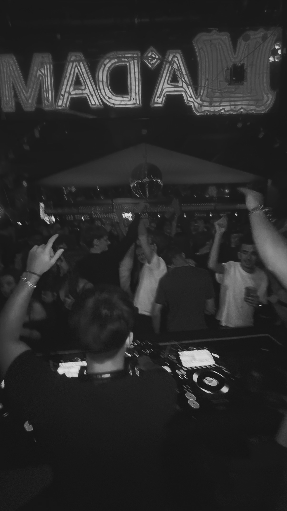 Hagelslag DJing at MAD'AM, Amsterdam